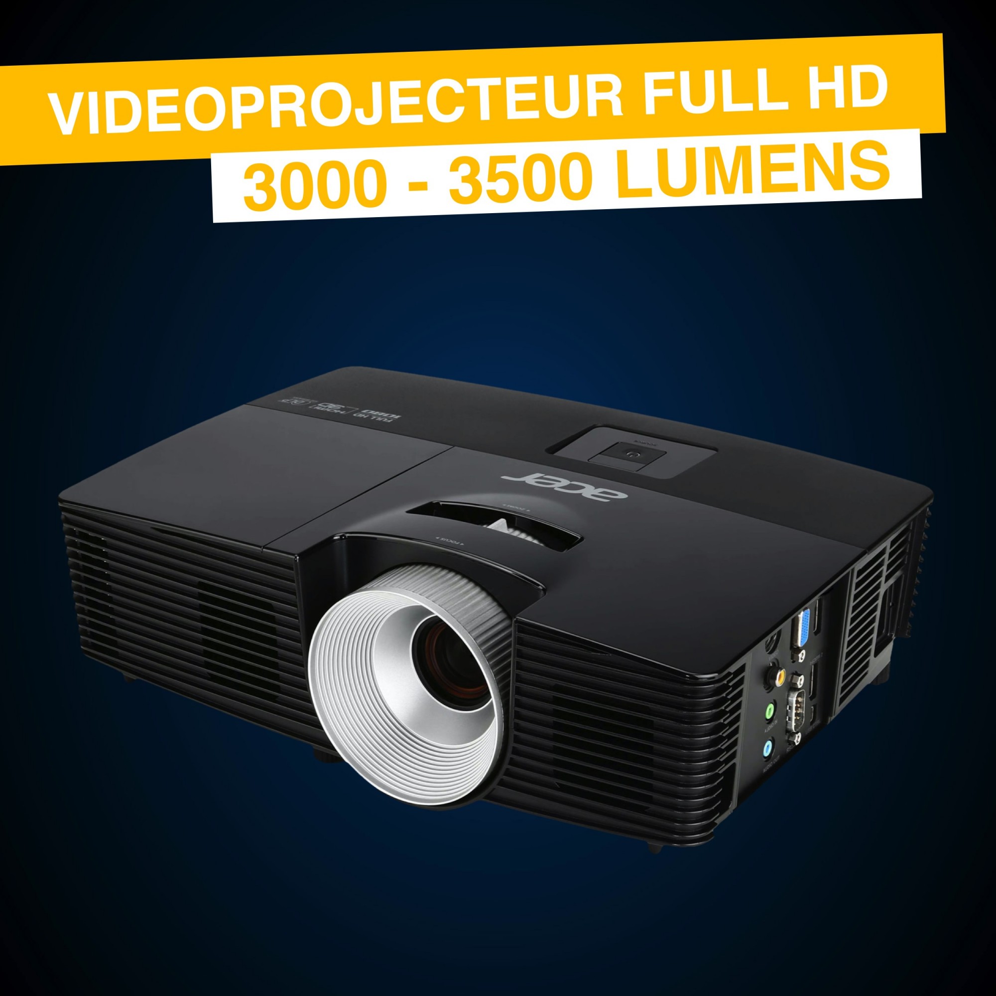 Location Vidéoprojecteur Full HD 3500 lumens à Paris