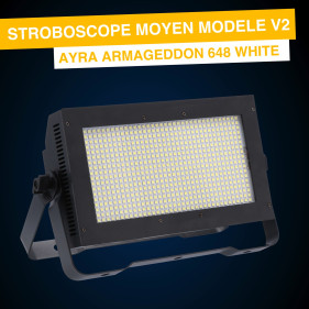 Location Stroboscope Ayra Armageddon 648 White