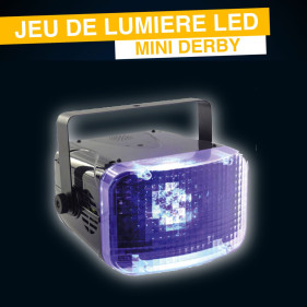 JEU DE LUMIÈRE POUR DJ AVEC LASER - 2 PAR LED + 2 DERBY - COMPACT