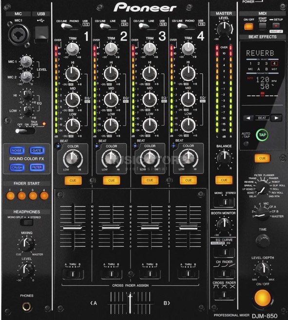 Location DJM-850 pioneer